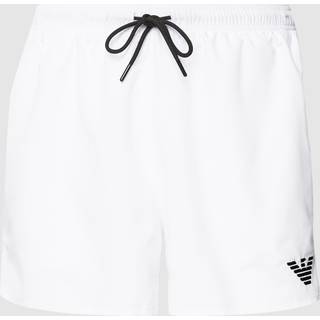 Emporio Armani Essential Swim Shorts - White