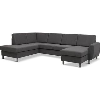 Madrid Nordic højrevendt  U-sofa - antracit