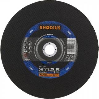 RHODIUS Skæreskive ST 34 10 stk. Ø350 mm 2,5 x 25,40 mm (201518)