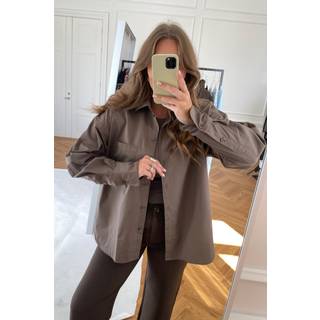 JJXX - Jxjamie Relax Shirt - Bluser og skjorter til kvinder - Morel - XL