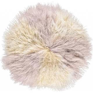 Lammeskindspude | Langhåret | Ø38 cm | Ø45 cm | Ø62 cm
