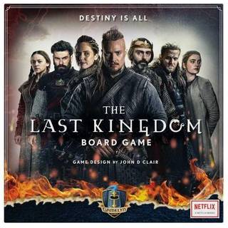 The Last Kingdom: Board Game - Hit Netflix -serien bragt til live | 2-5 spillerstrategispil med miniatyrer