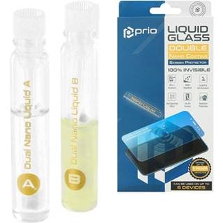 Prio Dual Nano Flydende Skærmbeskyttelse til Smartphone, Tablet - 2 Stk.