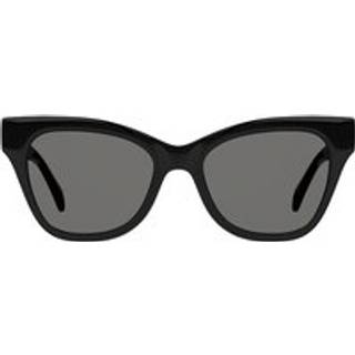 Gucci Kvinde GG1133S 001 Solbriller Acetat Sort Grå Cat Eye Normal