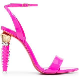Christian Louboutin Lipgloss Queen patent leather sandals - pink - EU 40