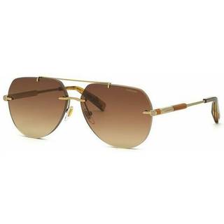 Chopard SCHG37 08FF 63 Solbriller Mænd Guld - Shiny Gold - 63mm