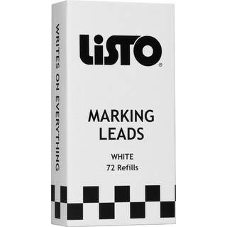 Listo 162 Markering blyanter Genopfyldning - Hvid kasse med 72 fedtblyanter/Kina markerer blyanter/voksblyanter