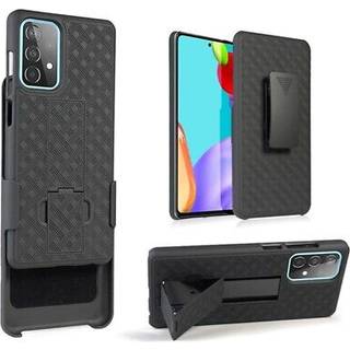 Samsung Galaxy A52 5G, Galaxy A52s Hybrid Cover med Bælteklips - Sort