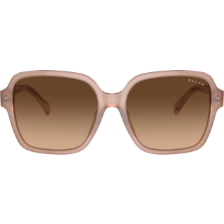 Ralph Lauren Kvinde RA5304U 611474 Solbriller Acetat Brun Brun Firkantet Normal Skygge