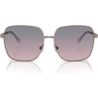 Ralph Lauren Kvinde RA4142 942768 Solbriller Metal Guld Brun Firkantet Normal Skygge