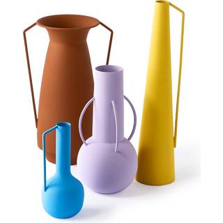 POLSPOTTEN Vases - 'Roman' vase, set of four, morning in multicolor Metal