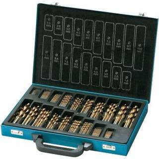 TIN-coated HSS borsæt med 170 dele