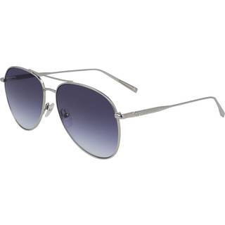 LONGCHAMP Kvinde LO139S 040 Solbriller Metal Sølv Grå Pilot Normal Skygge