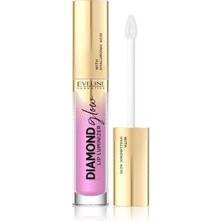 Eveline Cosmetics Diamond Glow Glimtende læbeglans med hyaluronsyre Skygge 10 Rose Violet 4,5 ml - 4,5 ml