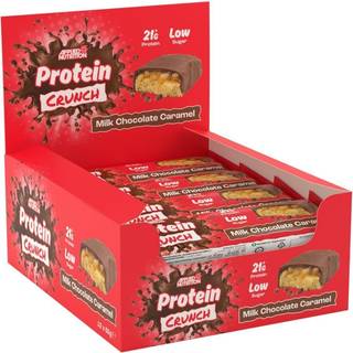 Applied Nutrition - Anvendt Protein Crunch Bar, Mælkechokolade Jordnød - 12 x 65g