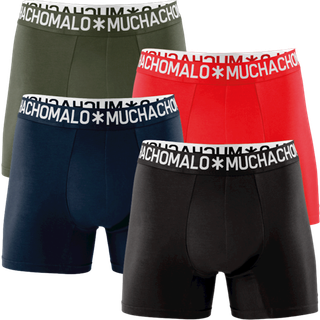 Heren 4-pack Boxershorts Effen