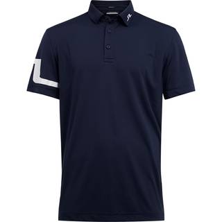J.Lindeberg Heath Regular Fit Polo Shirt in Navy - M