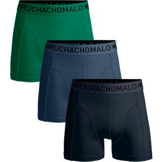 Heren 3-pack Boxershorts Effen