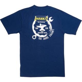 HAZET Jubilæums T-Shirt Lyseblå str. XL (CL4554-XL)