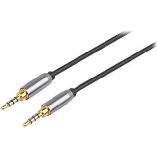 Prokord Audiokabel 1m. 3.5mm 3.5mm