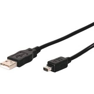 USB 2.0 A til mini USB 2.0 - 12 pin - 1.5m