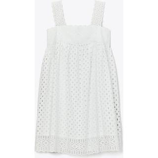 Tory Burch Cotton broderie anglaise minidress - white - L