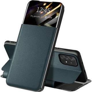 Samsung Galaxy A52 5G, Galaxy A52s Front Smart View Flip Cover - Grøn