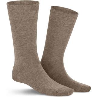 KUNERT Men Herren Socken beige Baumwolle & Mix unifarben
