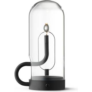 Ambientec Hymn Bordlampe Bærbar - Bærbare lamper Glas Sort - HM-01B