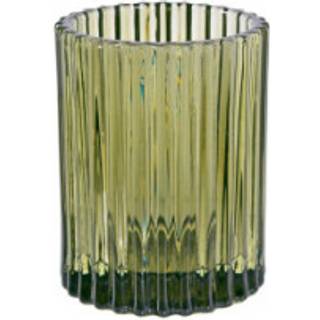 DUNI GO COMODO Lysestage Mørkegrøn Glas 6 stk (194593)