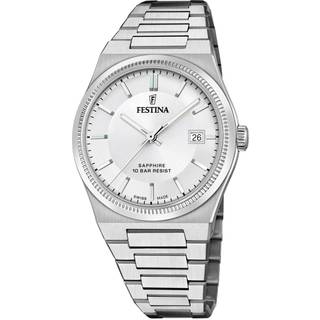 Festina F20034/1 Herrenuhr Swiss Made Rivé 40mm 10ATM