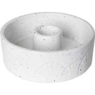Pluto Design Sun lysestage keramik Hvid/Prikket