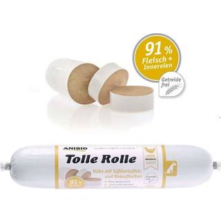 Anibio Tolle Rolle skærepølse m. kylling, 91% kød - 400g.