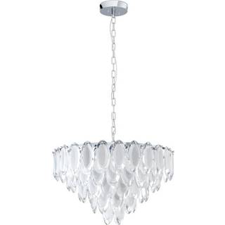 EGLO Stars of Light CARVARIO lysekrone 10L E14 krom/satin/klar