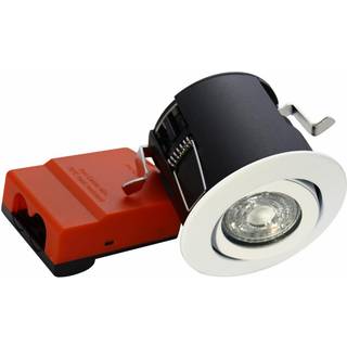 Indbygningsspot Daxtor Fix inkl. LED Pære fra Diolux 2700K - Hvid