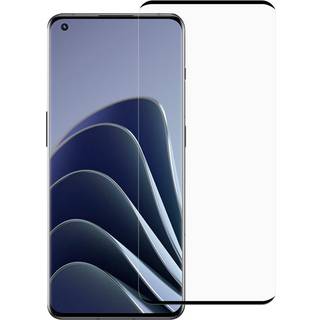OnePlus 11 / 10 Pro / 9 Pro Full-fit Skærmbeskyttelse - Hærdet Glas - Sort Kant