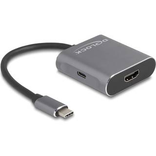 Delock USB-C Splitter - HDMI/DisplayPort - USB-C PD 100W