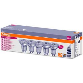 5 stk. Ledvance 830 GU10 LED pære 4,3-4,5W 3000K