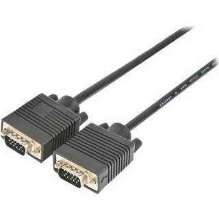 Prokord Vga-kabel 10m. Vga (d-sub) Vga (d-sub) Grå