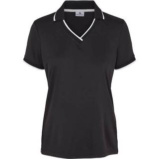 Caroline Polo Black/white XL