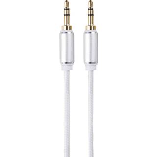 Dacota Platinum Mini jack kabel han-han 3M, hvid ➞ På lager - klar til levering og afhentning