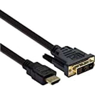 NÖRDIC 5m HDMI-kabel High Speed DVI-D Single Link 18 + 1 opløsning 1920x1200 60Hz 5,1Gbps Pure kobber 99,99%
