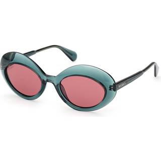 Max & Co. MO0080 98S 52 Solbriller Kvinder Grøn - Transparent Dark Green - 52mm