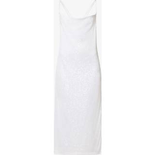 Rotate Embellished slip maxi dress - white - XL
