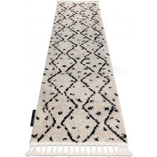 Tæppe, Fortovet BERBER TETUAN B751 zigzag fløde - ind i køkkenet, til gangen, til korridoren 80x300 cm