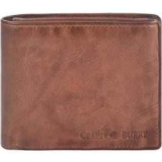 Geldbörse Leder 12x10cm "Vintage Washed" chestnut 2920-24 | Greenburry.de