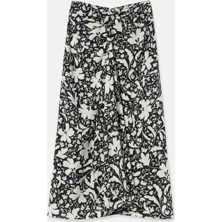 Stella McCartney Printed silk midi skirt - multicoloured - M