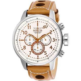 Invicta 25725 S1 Antikhvid/Læder Ø48 mm