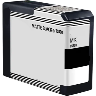 Kompatibel blækpatron Epson T580 - C13T580800 mat sort 80 ml