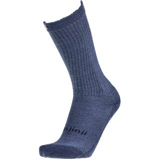 Injinji Men's Liner + Hiker Crew Charcoal, Charcoal/Heathe Gray, 44.5-47.5